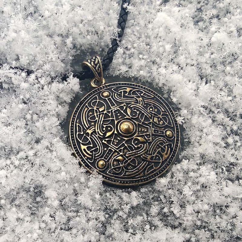 Anheng i Osebergstil - Bronse
