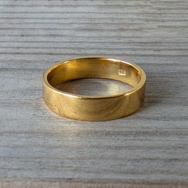 Hovedbilde Kida - Gullbelagt Sølvring