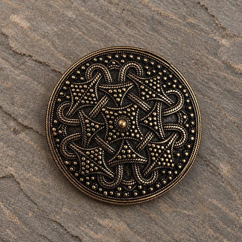 Vikingbrosje i Terslevstil - Bronse